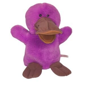 Mary Meyer Concordia Publishing House Platypus Plush Puppet Purple Full Body 9"‎
